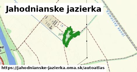 ulice v Jahodnianske jazierka