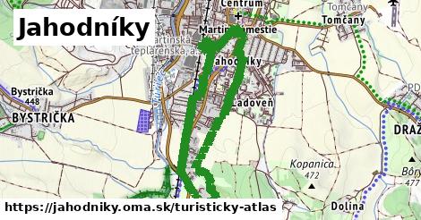 ikona Jahodníky: 0 m trás turisticky-atlas v jahodniky