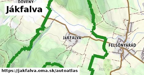 ikona Mapa autoatlas v jakfalva