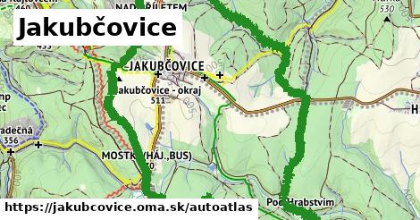 ikona Mapa autoatlas v jakubcovice