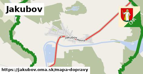 ikona Mapa dopravy mapa-dopravy v jakubov