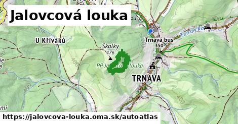 ikona Mapa autoatlas v jalovcova-louka