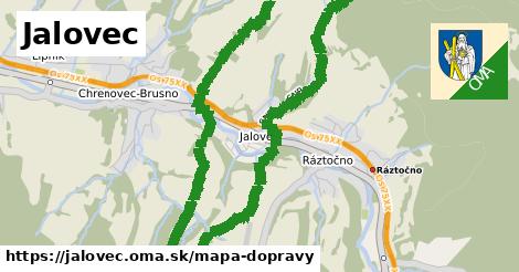 ikona Mapa dopravy mapa-dopravy v jalovec