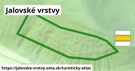 ikona Jalovské vrstvy: 0 m trás turisticky-atlas v jalovske-vrstvy