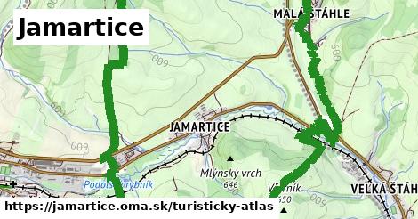 ikona Turistická mapa turisticky-atlas v jamartice