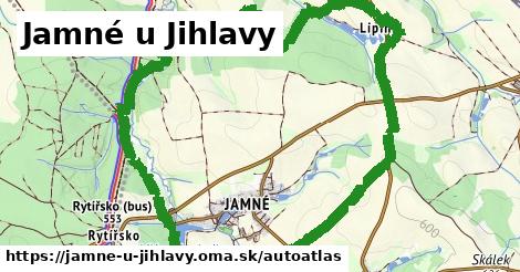 ikona Mapa autoatlas v jamne-u-jihlavy