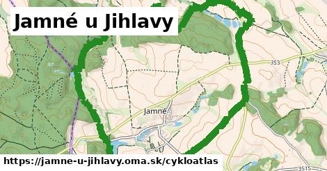 ikona Cyklo cykloatlas v jamne-u-jihlavy