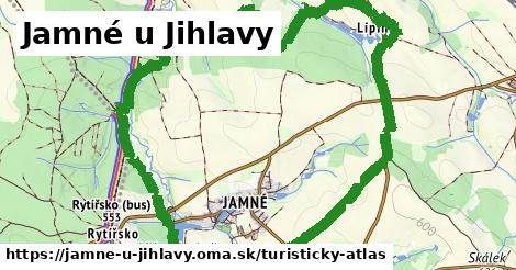 ikona Turistická mapa turisticky-atlas v jamne-u-jihlavy