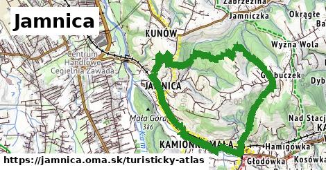 ikona Turistická mapa turisticky-atlas v jamnica