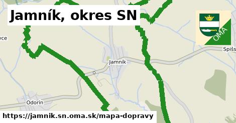 ikona Mapa dopravy mapa-dopravy v jamnik.sn