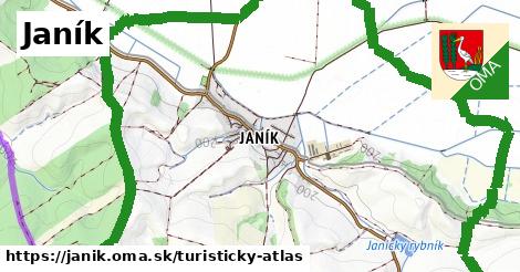 ikona Turistická mapa turisticky-atlas v janik