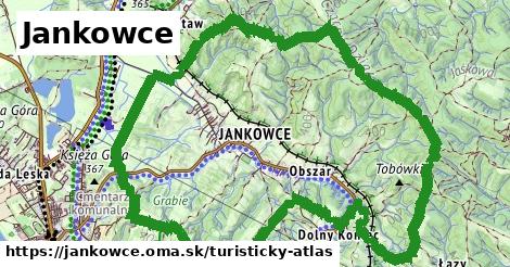 ikona Turistická mapa turisticky-atlas v jankowce