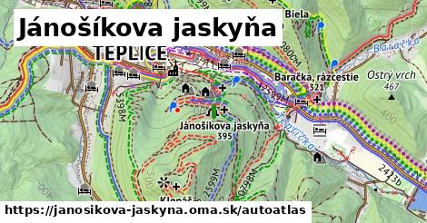 ikona Mapa autoatlas v janosikova-jaskyna