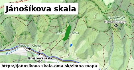 ikona Zimná mapa zimna-mapa v janosikova-skala