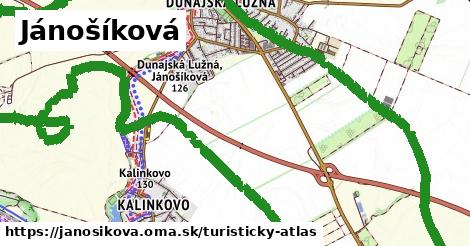 ikona Jánošíková: 2,7 km trás turisticky-atlas v janosikova