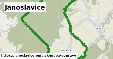 ikona Janoslavice: 0 m trás mapa-dopravy v janoslavice