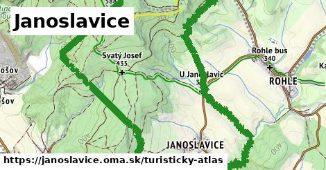 ikona Turistická mapa turisticky-atlas v janoslavice