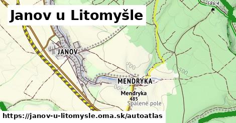 ikona Mapa autoatlas v janov-u-litomysle