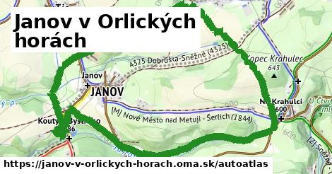 ikona Mapa autoatlas v janov-v-orlickych-horach