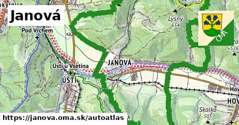 ikona Mapa autoatlas v janova