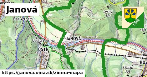 ikona Zimná mapa zimna-mapa v janova