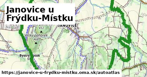 ikona Mapa autoatlas v janovice-u-frydku-mistku