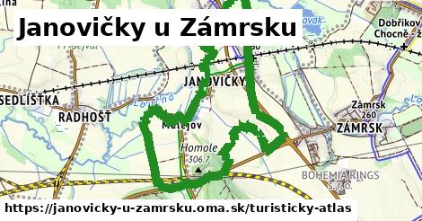 ikona Janovičky u Zámrsku: 3,0 km trás turisticky-atlas v janovicky-u-zamrsku