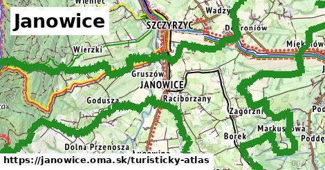 ikona Turistická mapa turisticky-atlas v janowice