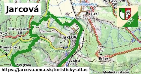 ikona Turistická mapa turisticky-atlas v jarcova