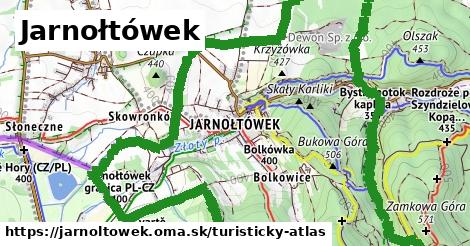 ikona Turistická mapa turisticky-atlas v jarnoltowek