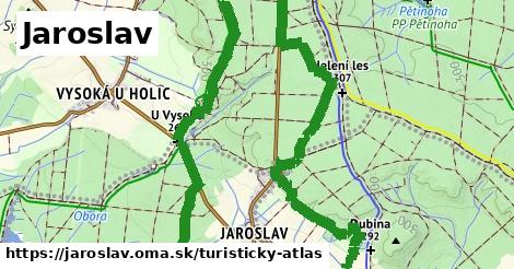 ikona Turistická mapa turisticky-atlas v jaroslav