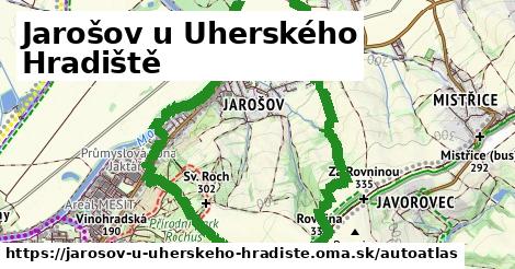 ikona Mapa autoatlas v jarosov-u-uherskeho-hradiste