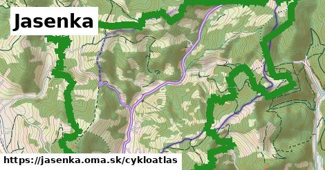 ikona Cyklo cykloatlas v jasenka