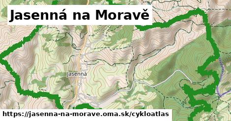 ikona Cyklo cykloatlas v jasenna-na-morave