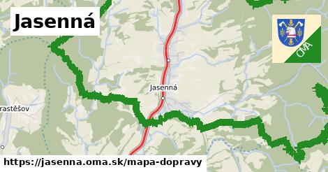 ikona Mapa dopravy mapa-dopravy v jasenna