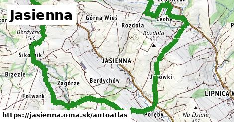 ikona Mapa autoatlas v jasienna