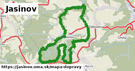 ikona Mapa dopravy mapa-dopravy v jasinov