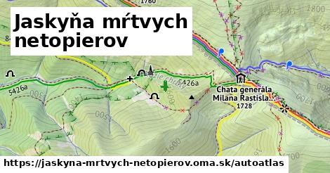 ikona Mapa autoatlas v jaskyna-mrtvych-netopierov