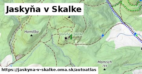 ikona Mapa autoatlas v jaskyna-v-skalke