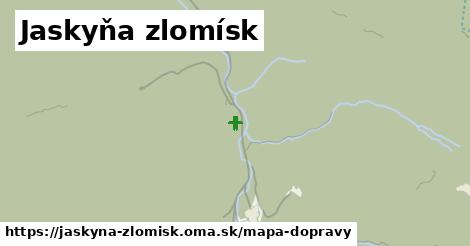 ikona Mapa dopravy mapa-dopravy v jaskyna-zlomisk