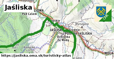 ikona Turistická mapa turisticky-atlas v jasliska