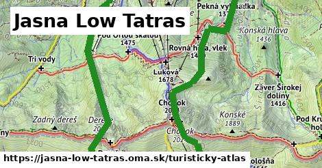 ikona Turistická mapa turisticky-atlas v jasna-low-tatras