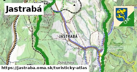 ikona Turistická mapa turisticky-atlas v jastraba