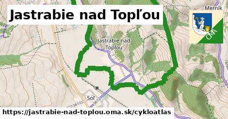 ikona Cyklo cykloatlas v jastrabie-nad-toplou