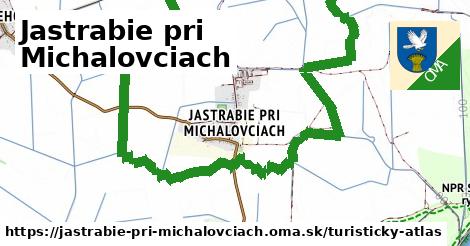 ikona Turistická mapa turisticky-atlas v jastrabie-pri-michalovciach