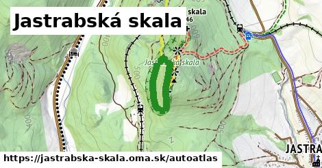 ikona Mapa autoatlas v jastrabska-skala