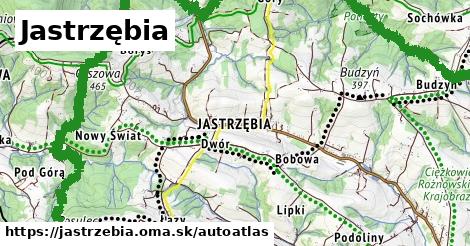 ikona Mapa autoatlas v jastrzebia