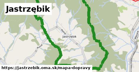 ikona Jastrzębik: 0 m trás mapa-dopravy v jastrzebik