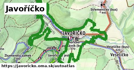 ikona Mapa autoatlas v javoricko