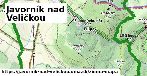 ikona Zimná mapa zimna-mapa v javornik-nad-velickou